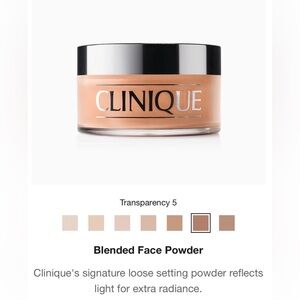 Clinique Blended Face Powder in Transparency 5
